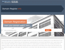 Tablet Screenshot of domain-register.info